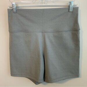 Cara Loren Light Gray Biker Shorts